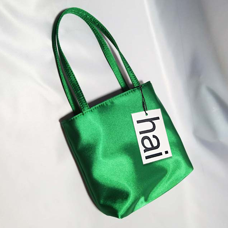 Interior Design High End - Borsa quadrata in seta Pochette moda