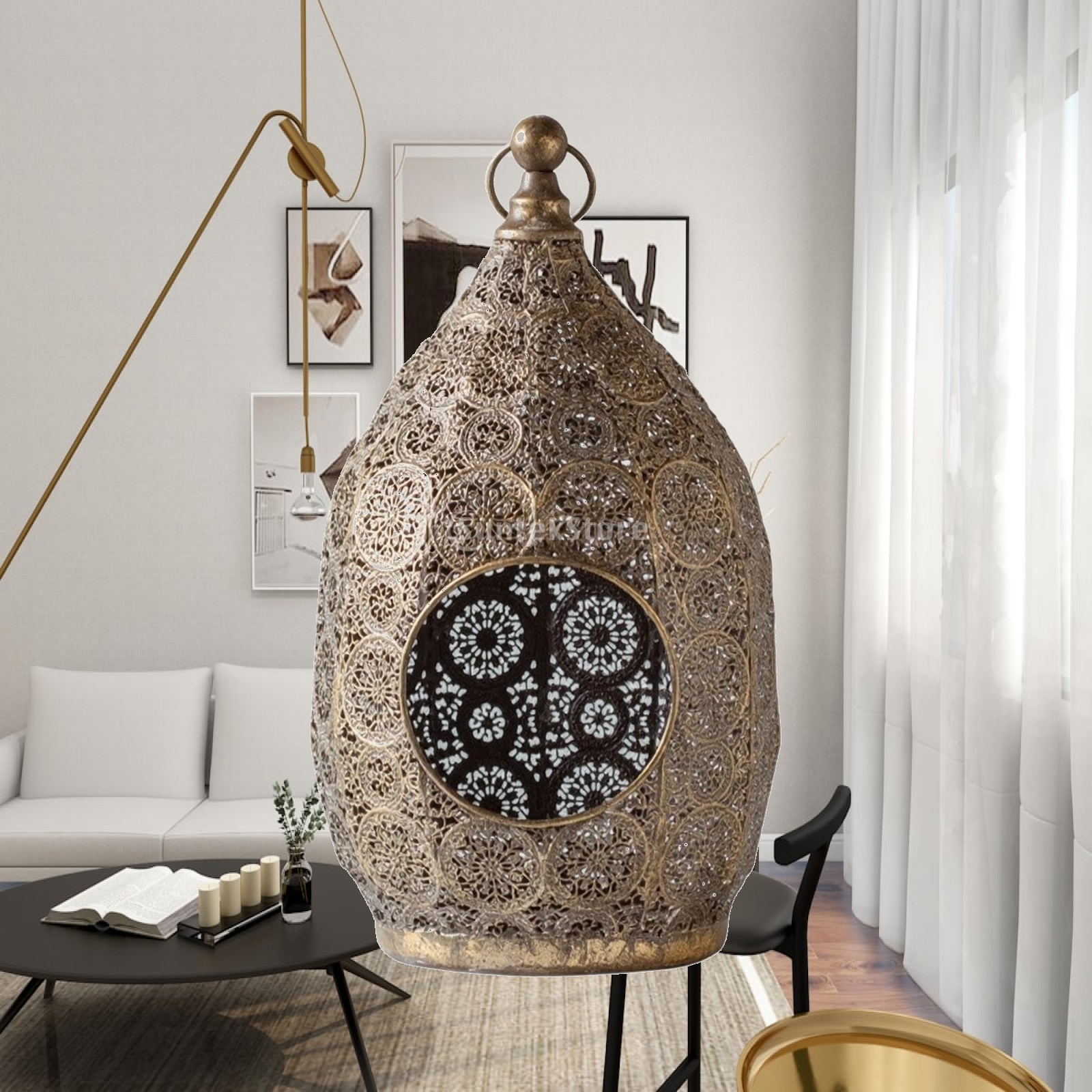 Candle Holder Decor - Lanterna per candele a forma di