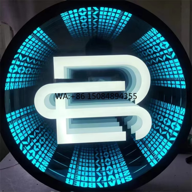 Decorative Mirror - Insegna LED Neon Personalizzata con Specchio