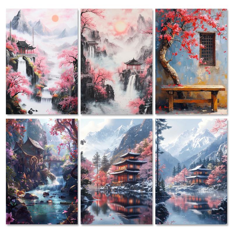 Abstract Canvas Set - RUOPOTY Kit Pittura Fai-da-Te con Numeri