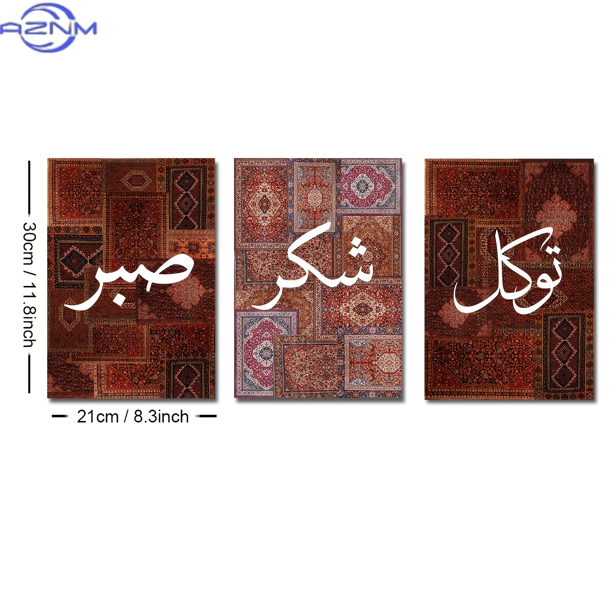 Set di 3 Poster su Tela 2D Sen - Abstract Canvas Set recensione e prezzo