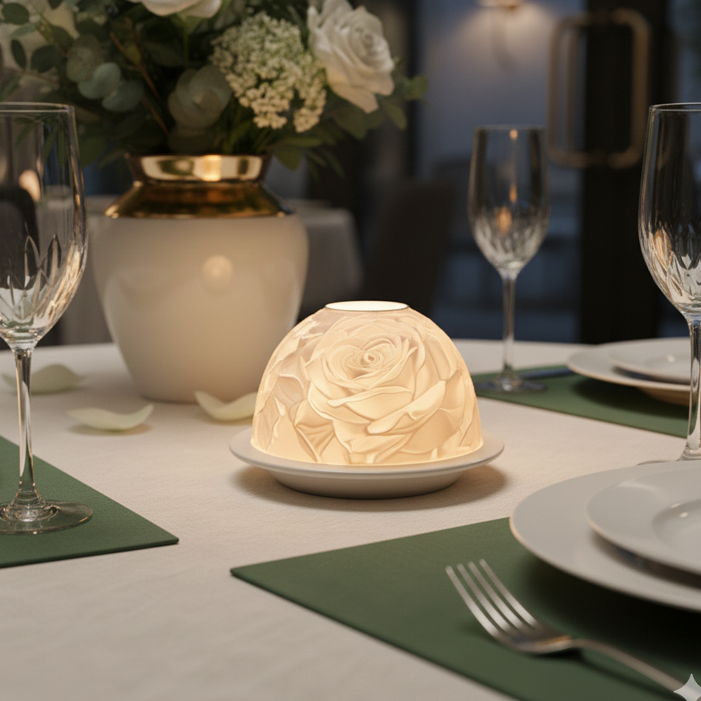 Elegante portacandele in porce - Candle Holder Decor recensione e prezzo