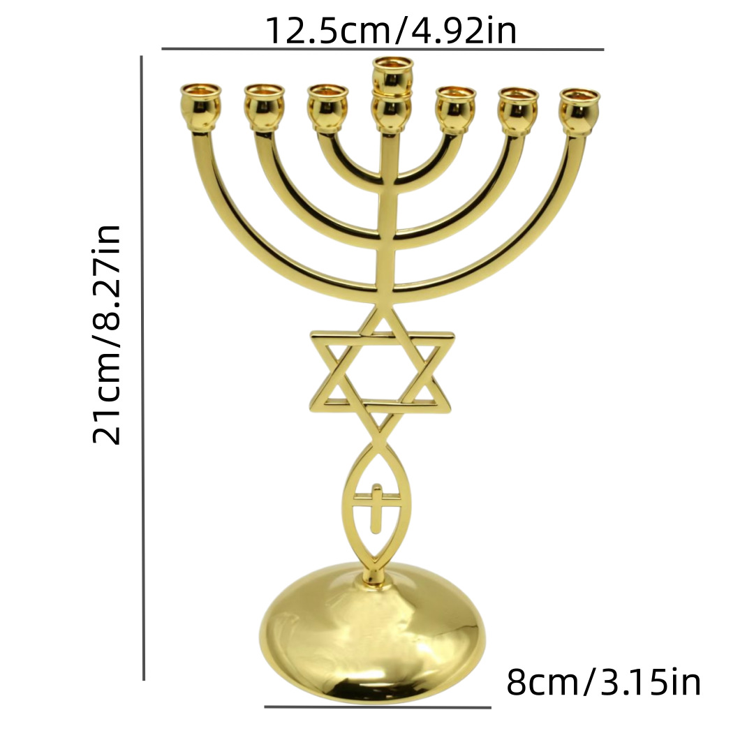 Set di Portacandele a Sette Br - Candle Holder Decor recensione e prezzo