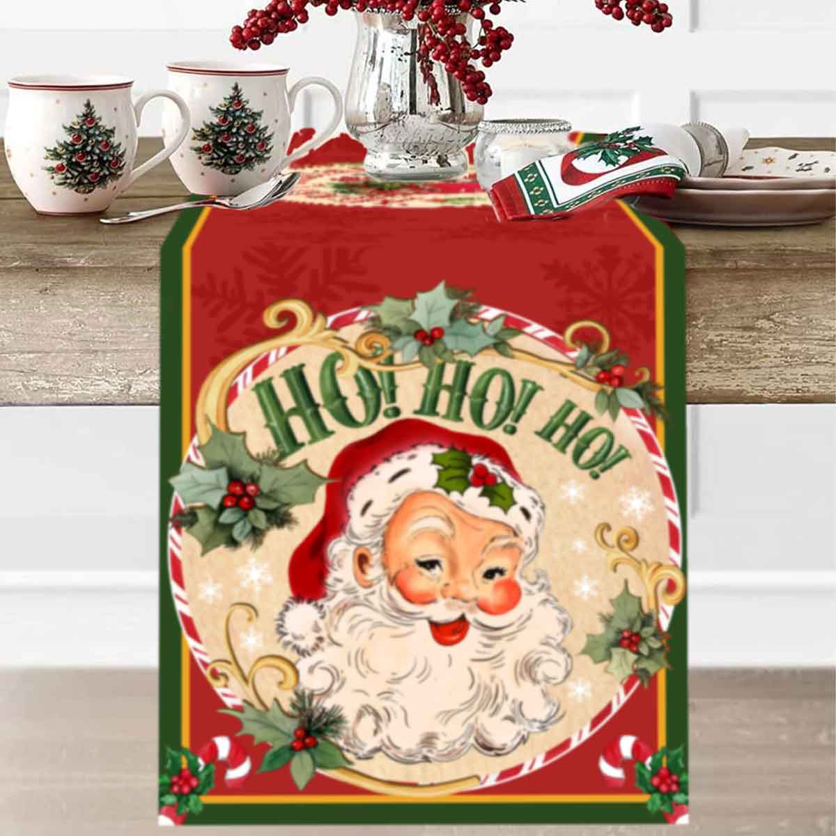 Natale babbo natale poliestere - Table Runner recensione e prezzo