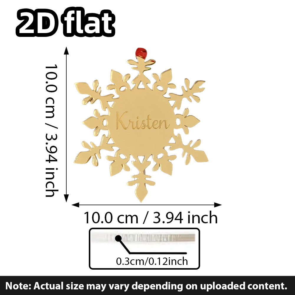 Ornamento personalizzato con f - Decorative Mirror recensione e prezzo