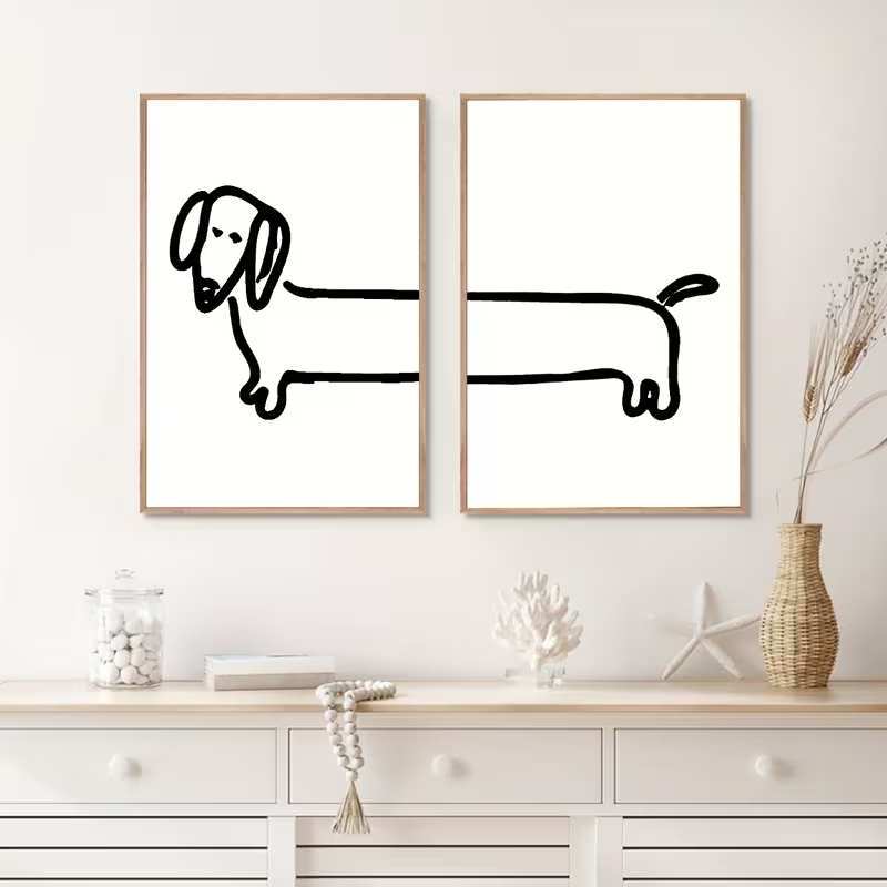 2 pezzi di stampe moderne su t - Interior Design Living Room recensione e prezzo