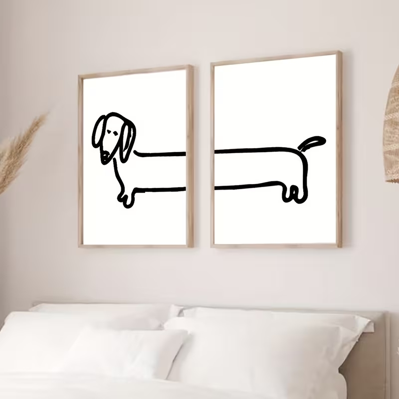 2 pezzi di stampe moderne su t - Interior Design Living Room recensione e prezzo