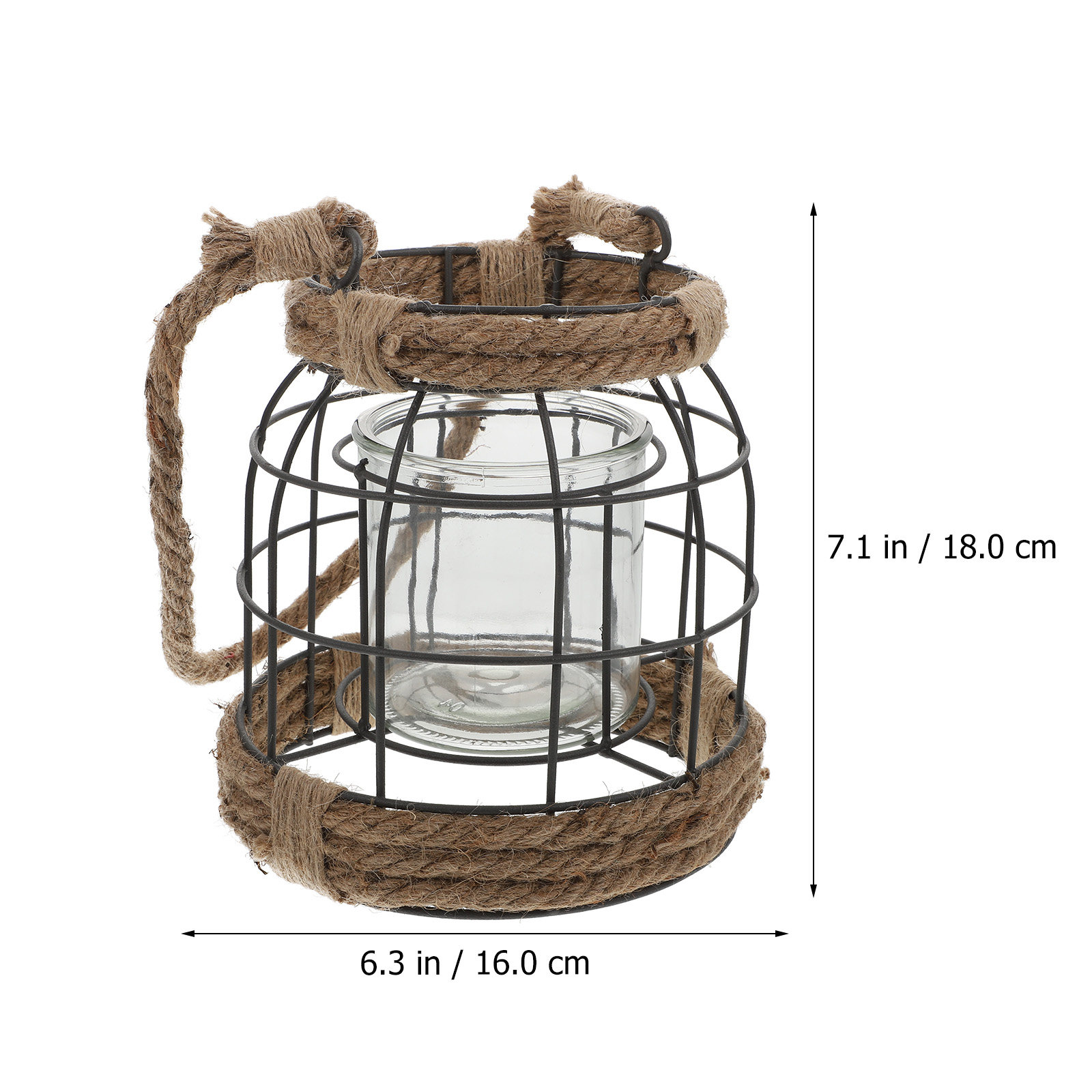 Portacandele in Ferro, Lantern - Candle Holder Decor recensione e prezzo