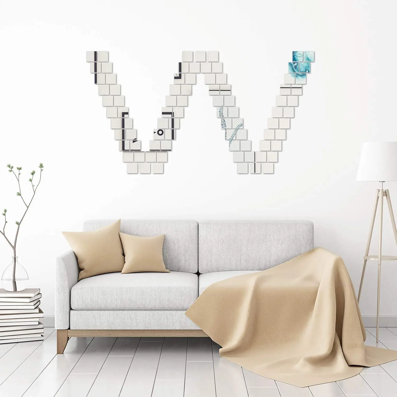Specchietti quadrati adesivi d - Decorative Mirror recensione e prezzo