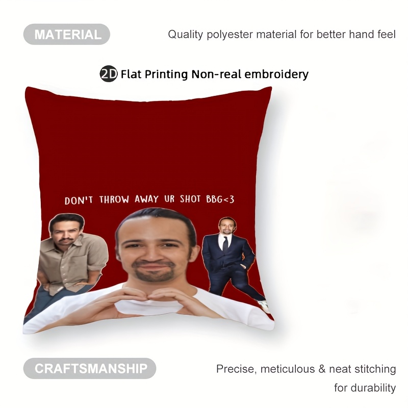 Fodera per cuscino personalizz - Throw Pillow recensione e prezzo