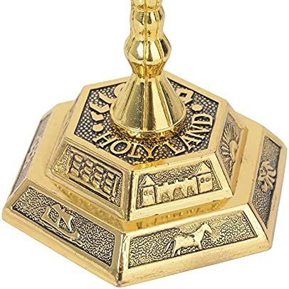 Menorah a 7 Bracci, Decorazion - Candle Holder Decor recensione e prezzo