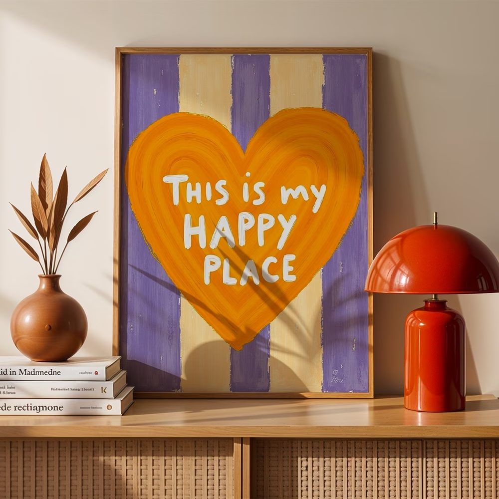 Stampa artistica da parete mod - Interior Design Living Room recensione e prezzo
