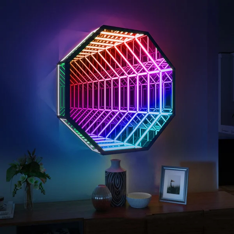 Specchio Infinito Ottagonale 3 - Decorative Mirror recensione e prezzo