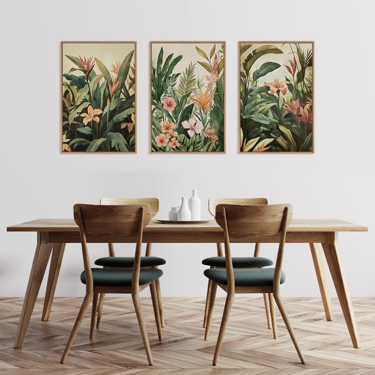 Set di 3 quadri su tela senza  - Abstract Canvas Set recensione e prezzo
