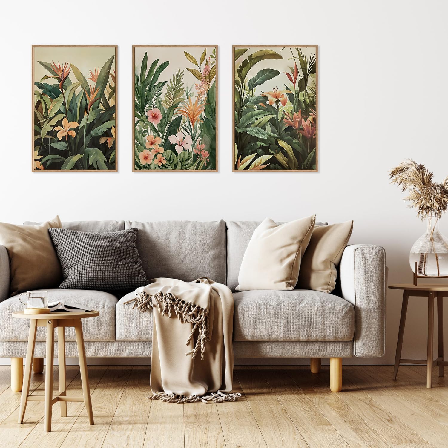 Set di 3 quadri su tela senza  - Abstract Canvas Set recensione e prezzo