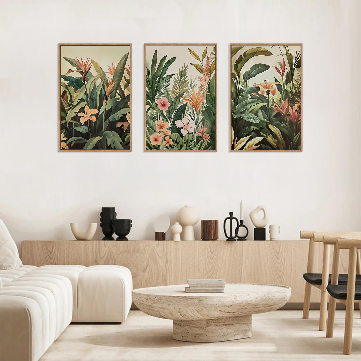 Set di 3 quadri su tela senza  - Abstract Canvas Set recensione e prezzo